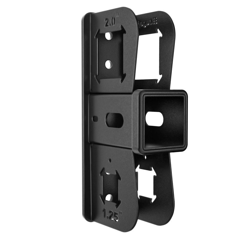 BougeRV Hitch Wall Mount  2"" Receiver  Max Hold Up to 300LBS  Bike Rack & Cargo Rack Storage  Hanging Garage Organizer  Trailer Hitch Receiver Hitch Bicycle Ski Rack Storage Organizer - Image 1